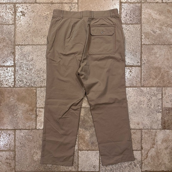 Maison Margiela Tan Chino Trouser w/ Cargo Pocket Pants - Picture 5 of 13